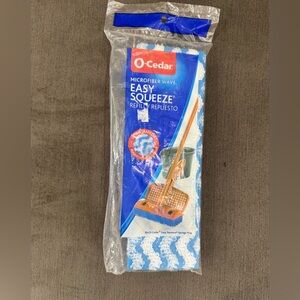 O-Cedar Microfiber Wave Easy Squeeze Sponge Mop Refill New‎